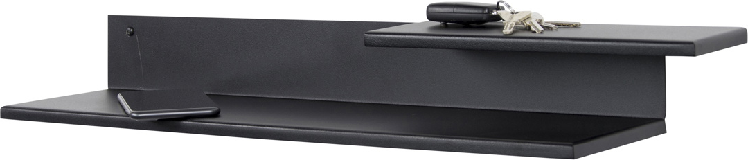 Spinder Design Folio Vægreol   Sort Pulverlakeret Stål   5ã 67 5ã 15 Cm