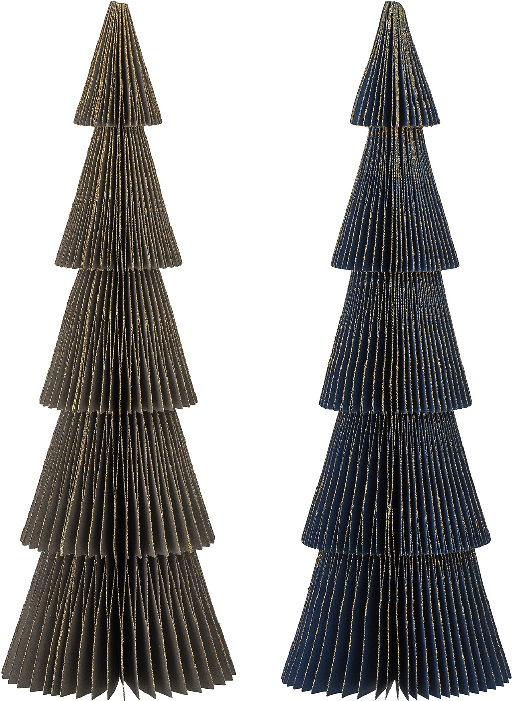 Spiralformet Juletræsfigur i Papir fra Bloomingville