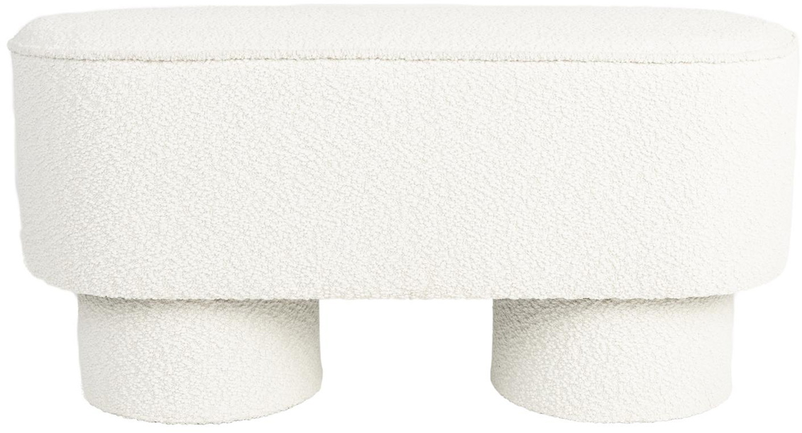 Elegant Spisebænk Marcos i Offwhite – Must-Have til Hjemmet