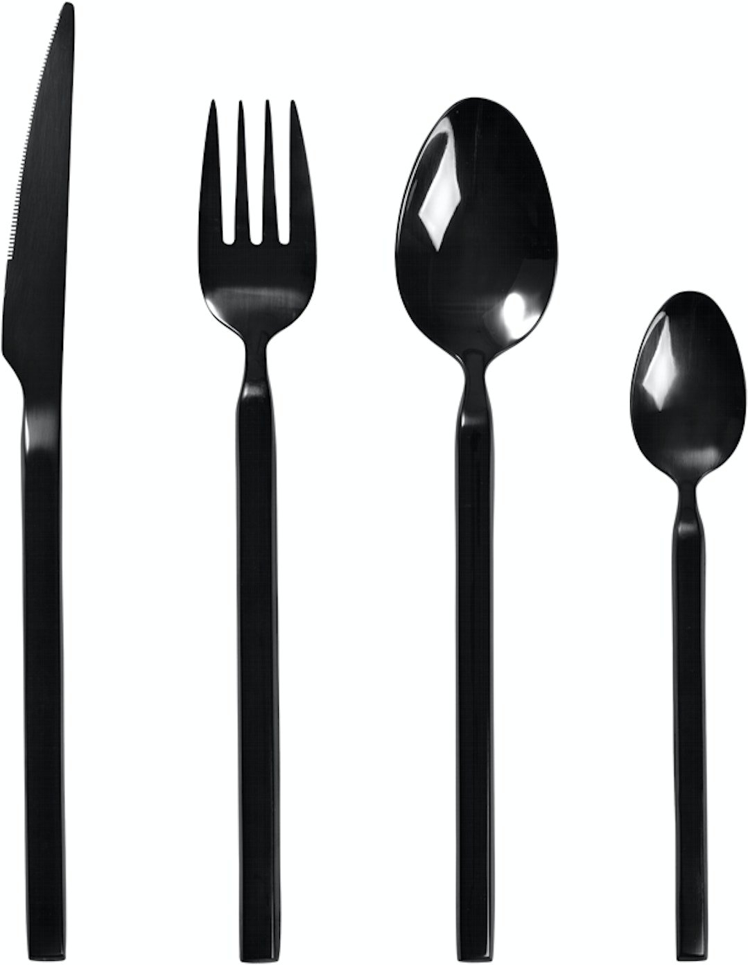 Elegant rustfrit stål spisebestiksæt – 16 dele på tilbud!