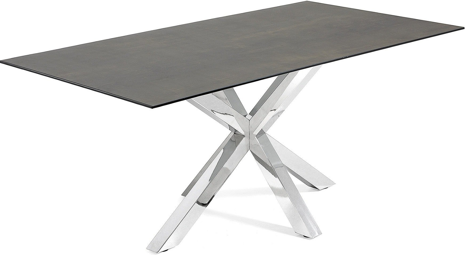 Moderne Spisebord Argo i Grå Sølv - Stilfuldt Design