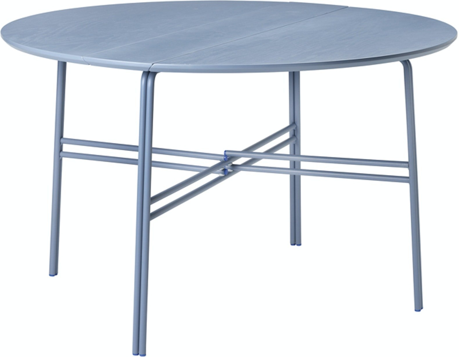 Elegant blå spisebord Oda fra Broste Copenhagen - Ø120 cm