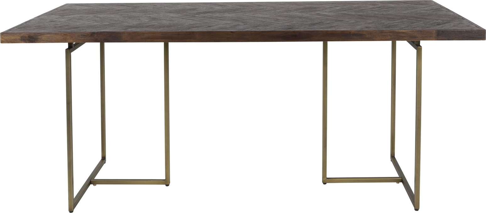 Spisebord Dutchbone Class - Elegant Akaciefiner i Mørk Natur
