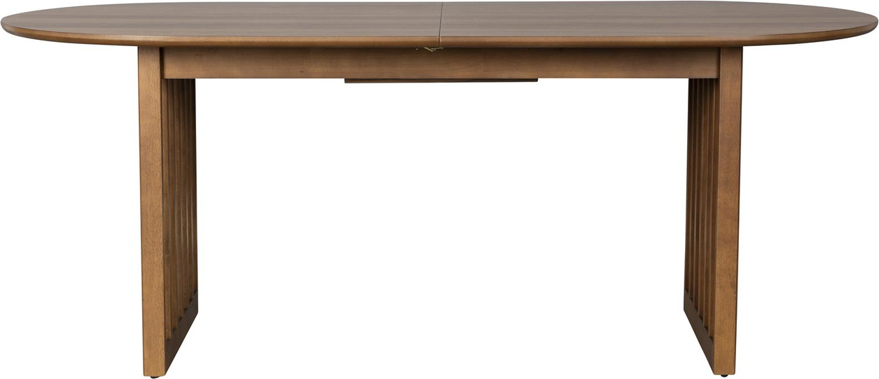 Udtræksspisebord Barlet fra Dutchbone – Oval Valnødfineret 198x90 cm