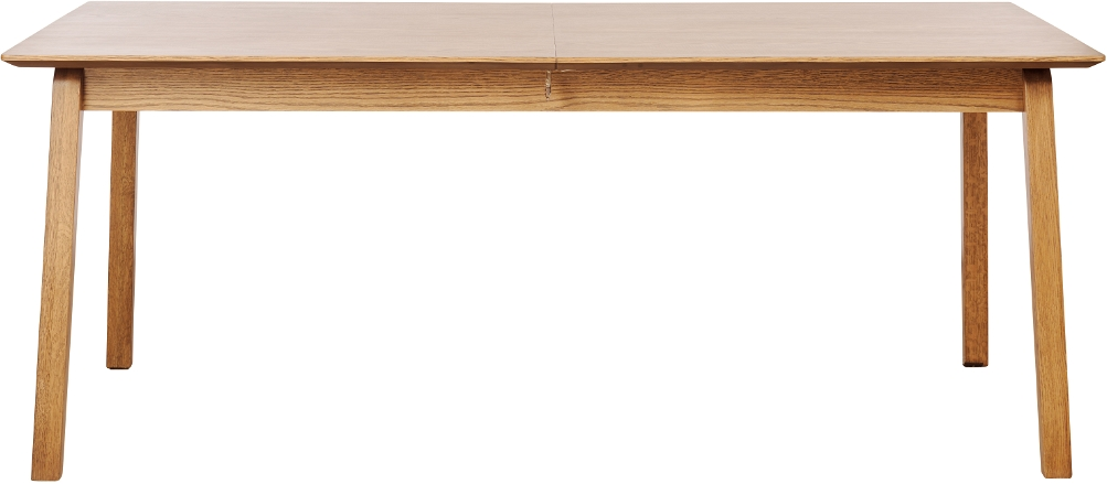 Spisebord Med Udtræk Nordique Design Bari Natur Egetræ 190 290 Cm Fsc Mix 70
