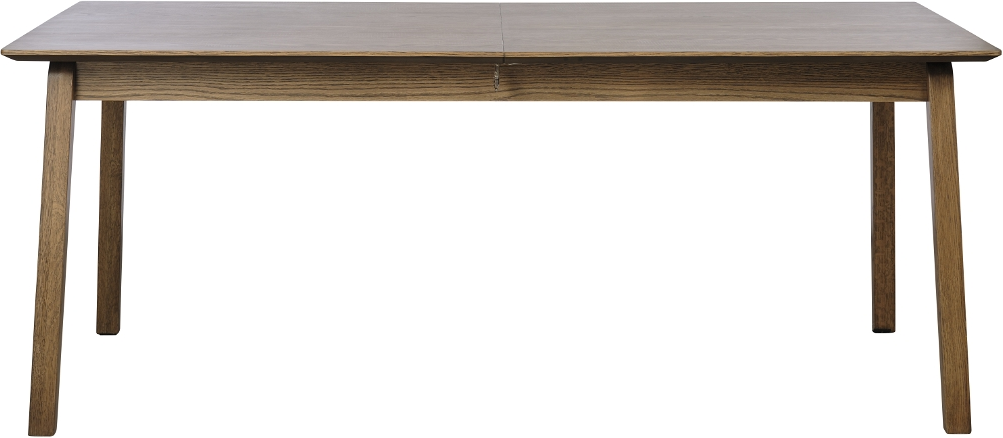 Spisebord Med Udtræk Nordique Design Bari Røget Egetræ 190x95x75 Cm Fsc Mix 70