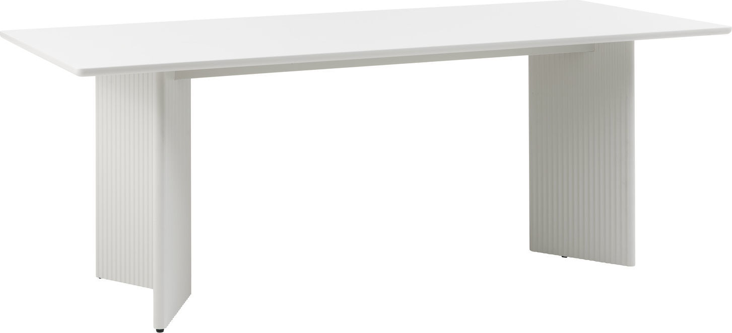Spisebord Med Udtræk Nordique Design Palma 200x90 Cm Greige