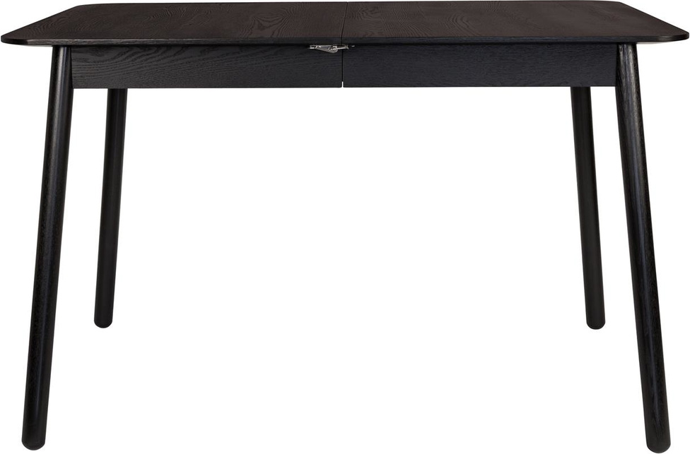 Udtræksspisebord Zuiver Glimps i Sort Egetræ 120-162 cm