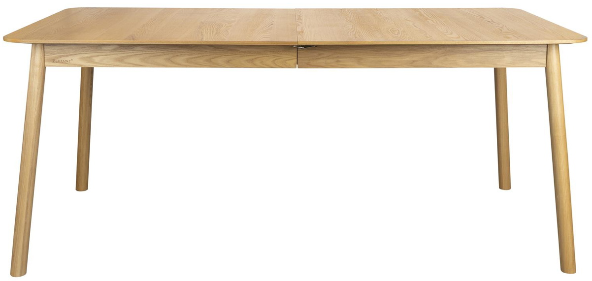 Udtræksspisebord Zuiver Glimps 180x90 cm i natur eg