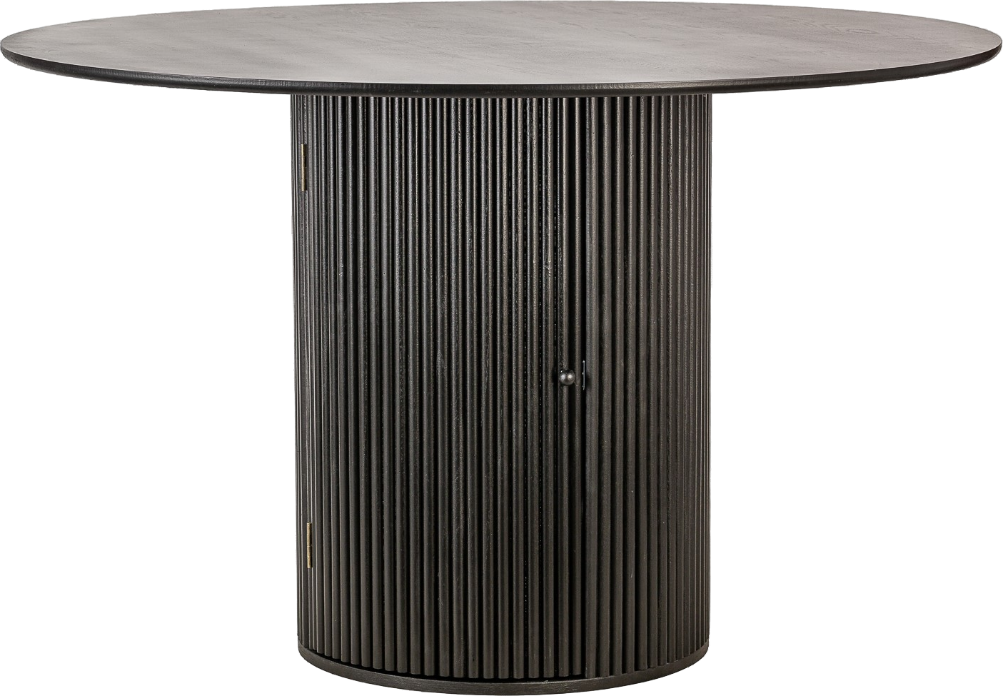 Spisebord Nordlys Furniture Havana6p Rund ø120 Cm Sort Fyrretræ