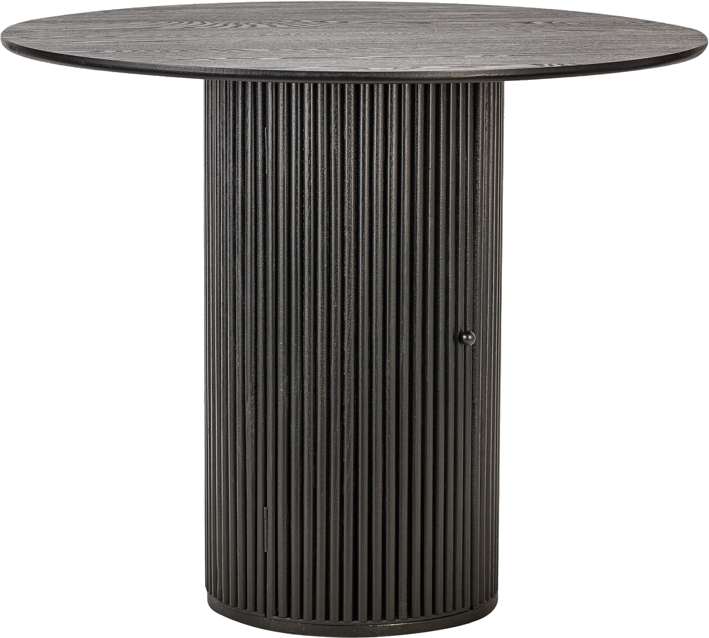Spisebord Nordlys Furniture Havana Rundt Sortlakeret Fyrretræ ø90   H75 Cm Til   Pers