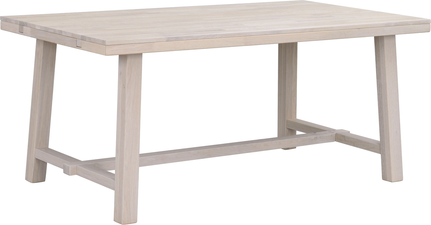 Spisebord Rowico Brooklyn i Hvidkalket Egetræ - Nordic Design