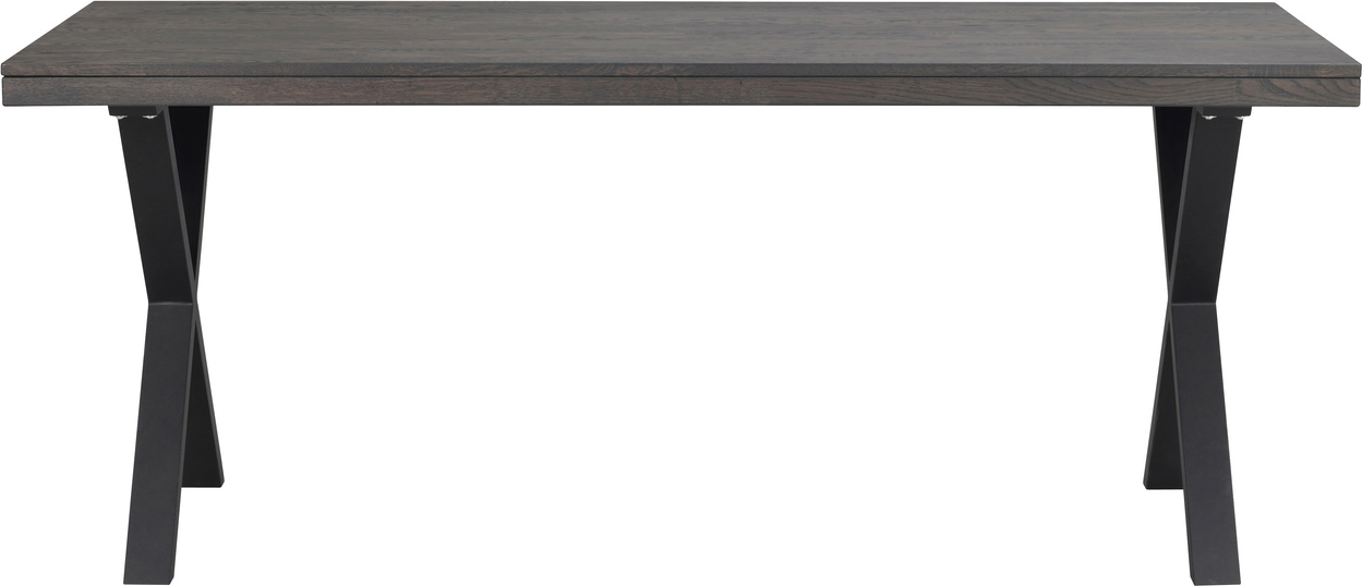 Spisebord Rowico Brooklyn -ben Massiv Eg Mørkebrun 170x95 Cm