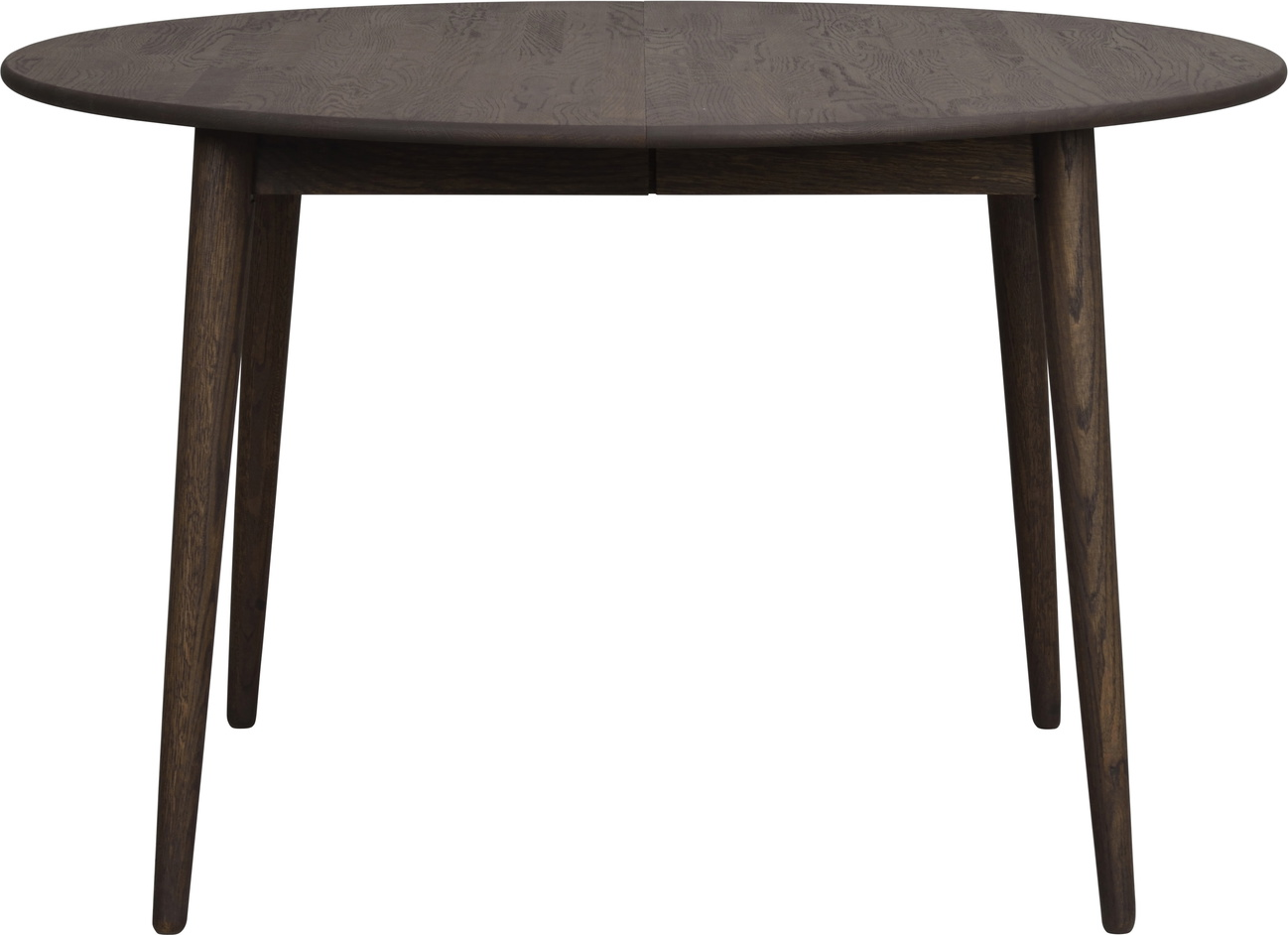 Spisebord Rowico Tyler Rundt Massivt Egetræ ø120ã H74 Cm Brunpigmenteret Olie