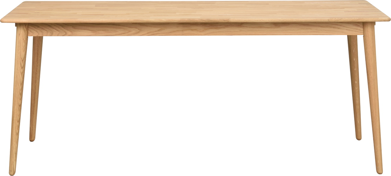 Spisebord Rowico Tyler 180x90 Cm   Massivt Fsc-certificeret Egetræ Oliebehandlet Med Udtræk Til 280 Cm