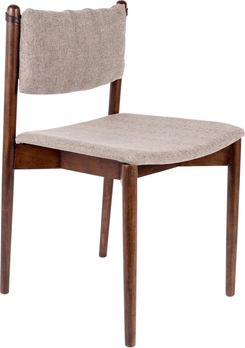 Spisebordsstol Dutchbone Torrance Polstret Polyester Spisestuestol Stenlysgrå H78 5ã B46ã L52   Cm