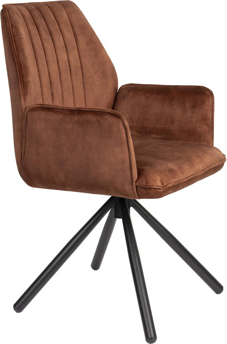 Elegant spisebordsstol med armlæn fra Studio White