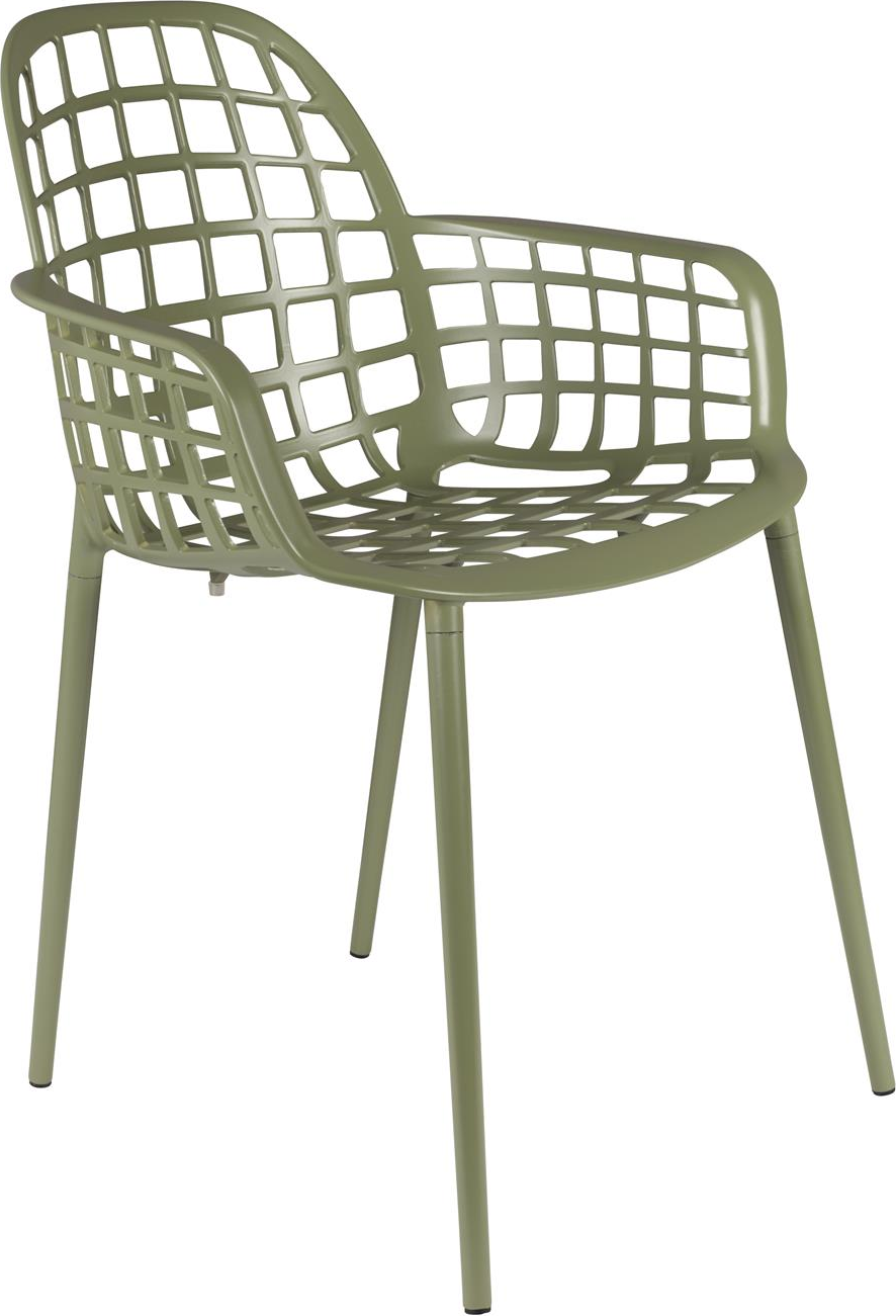 Elegant Zuiver Albert Spisebordsstol i Taupe til Haven