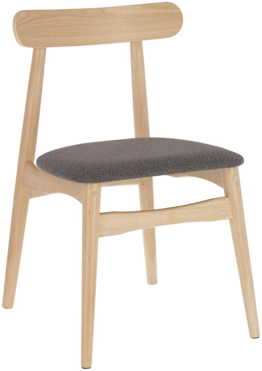 Spisebordsstol Nayme i Grå - Nordisk Design og Komfort