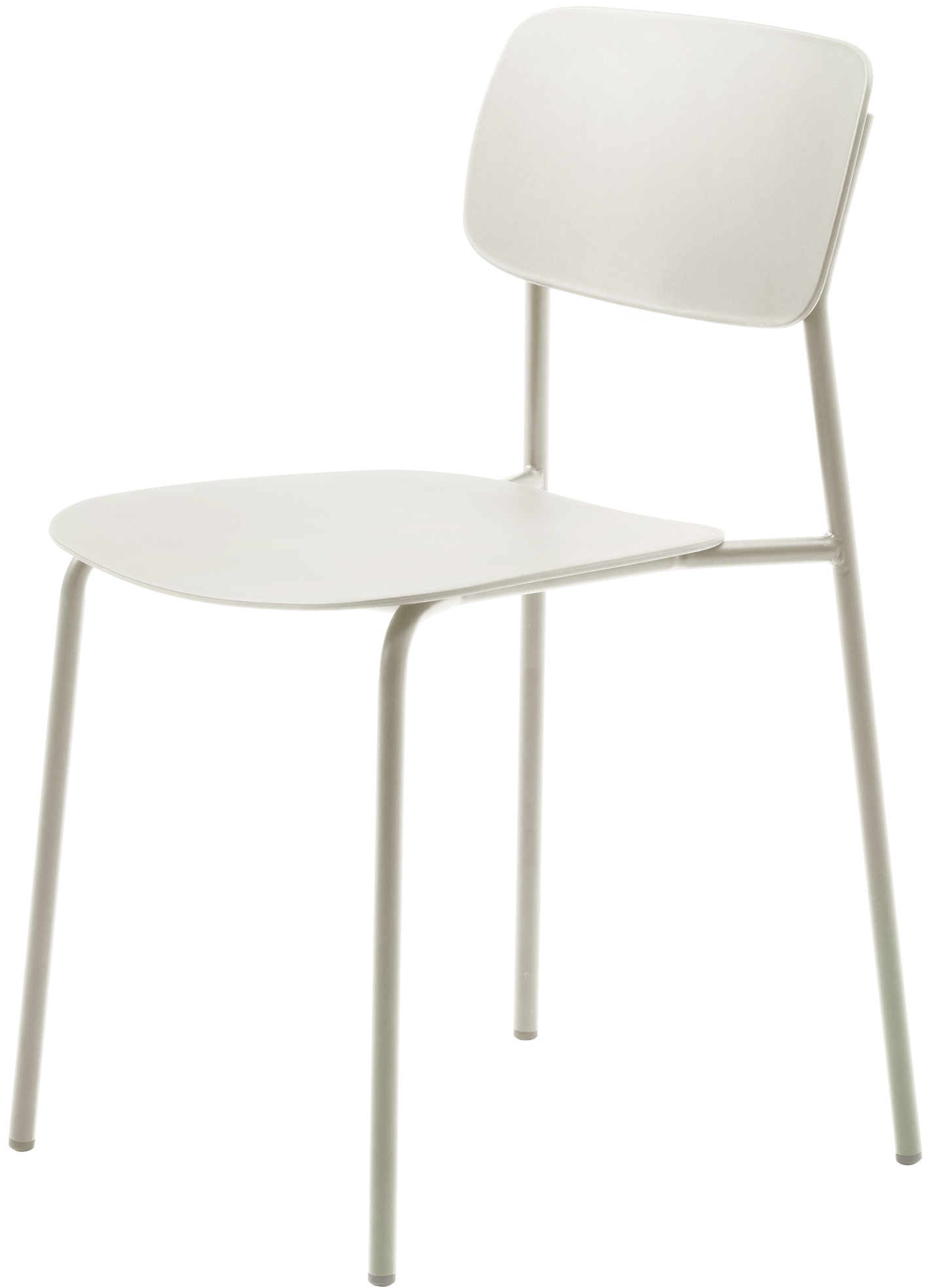 Spisebordsstol Nordique Design Kirkland   Greige Plast Og Metal 79x43 5x49 Cm