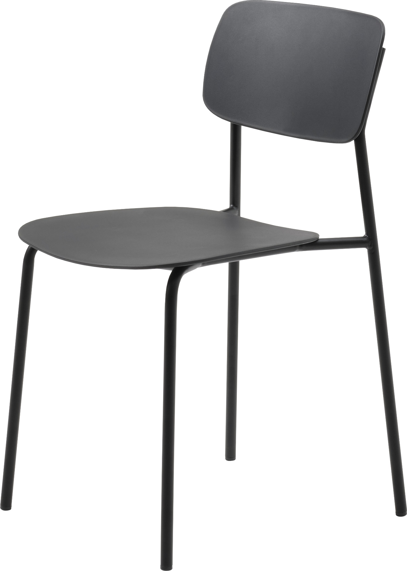 Spisebordsstol Nordique Design Kirkland Sort Plast Og Metal