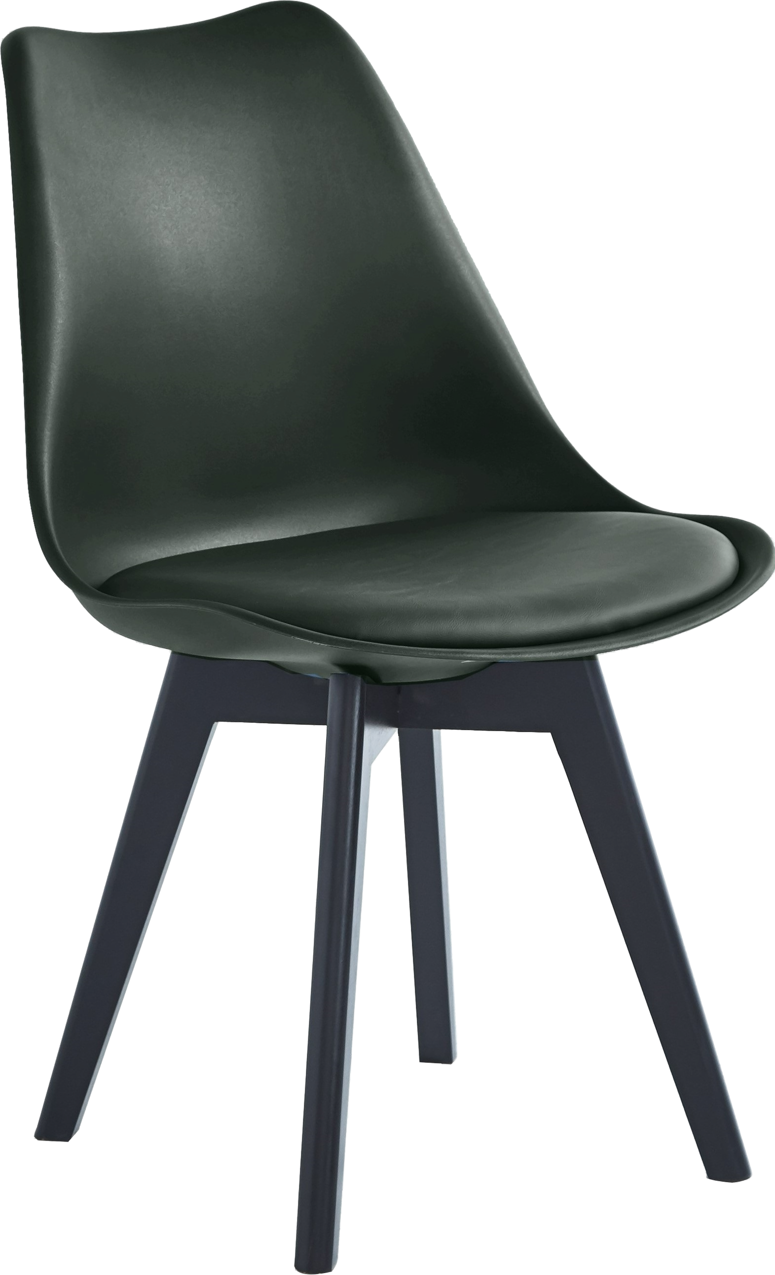 Spisebordsstol Nordlys Furniture Esbjerg Sort Polypropylen Fsc-bøgestel H84ã B49ã D53 Cm