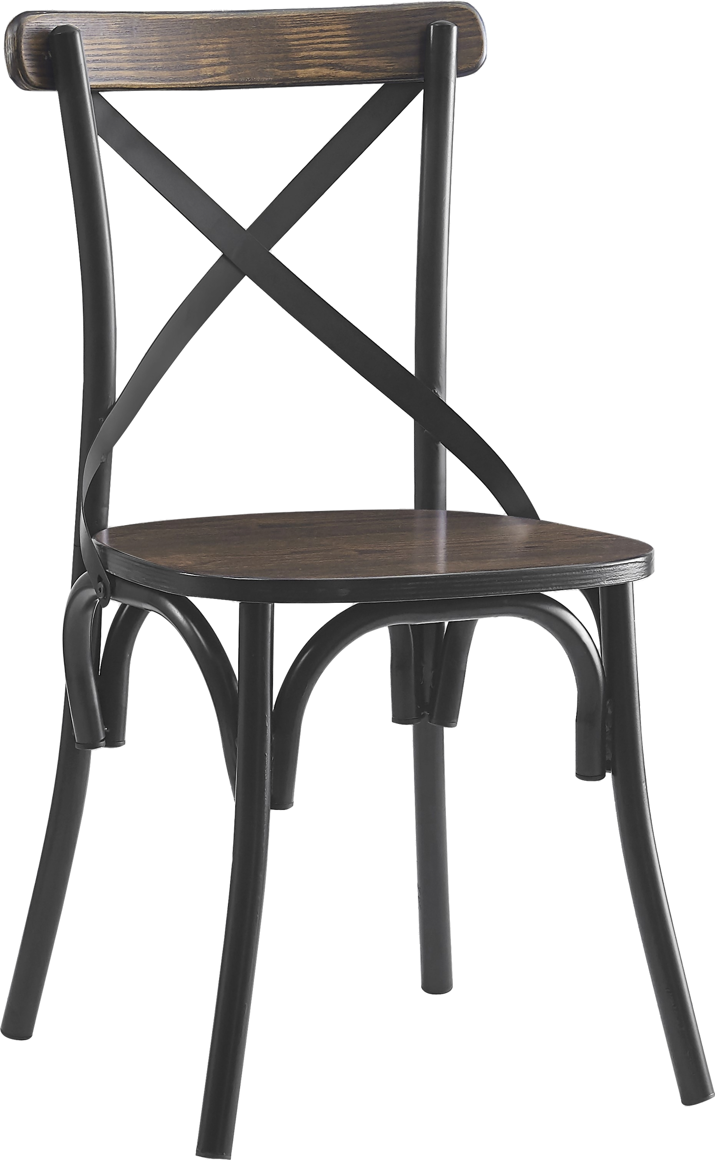 Spisebordsstol Nordlys Furniture Howard   Fsc-asketræ Grå Med Sort Epoxy-metalramme