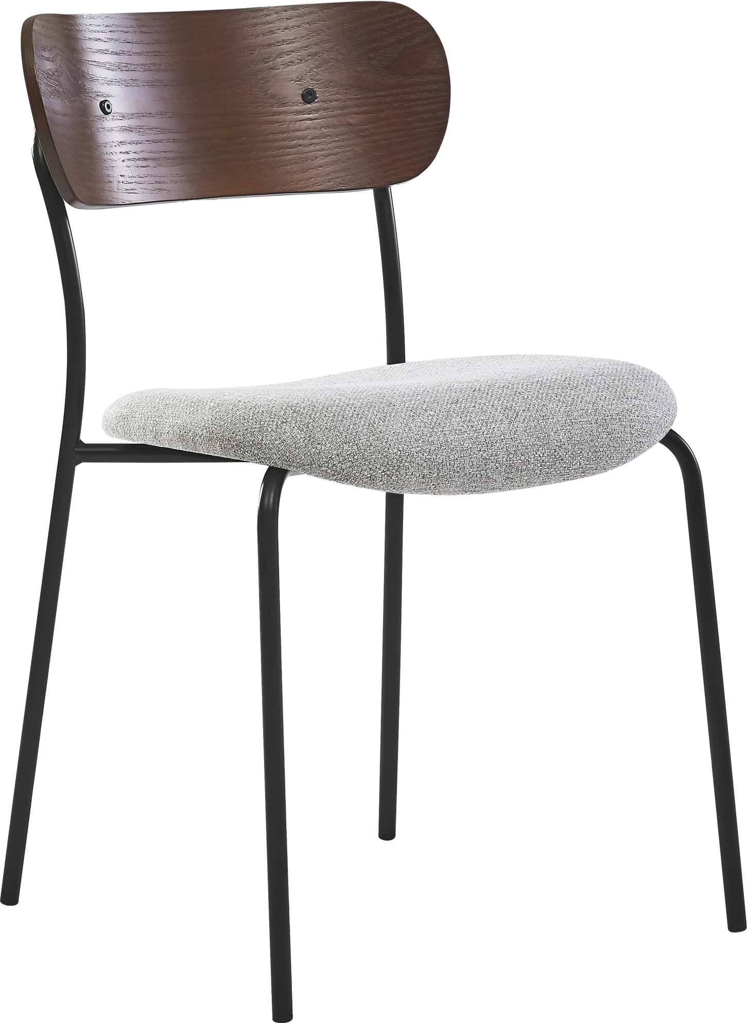 Stabelbar spisebordsstol i grå fra Nordlys Furniture