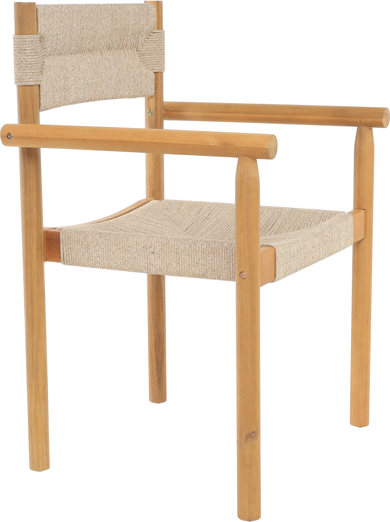 Spisebordsstol Nordlys Furniture Ovalle Fsc-akacietræ Naturflettet Sæde Og Ryglæn H87ã B50ã D59