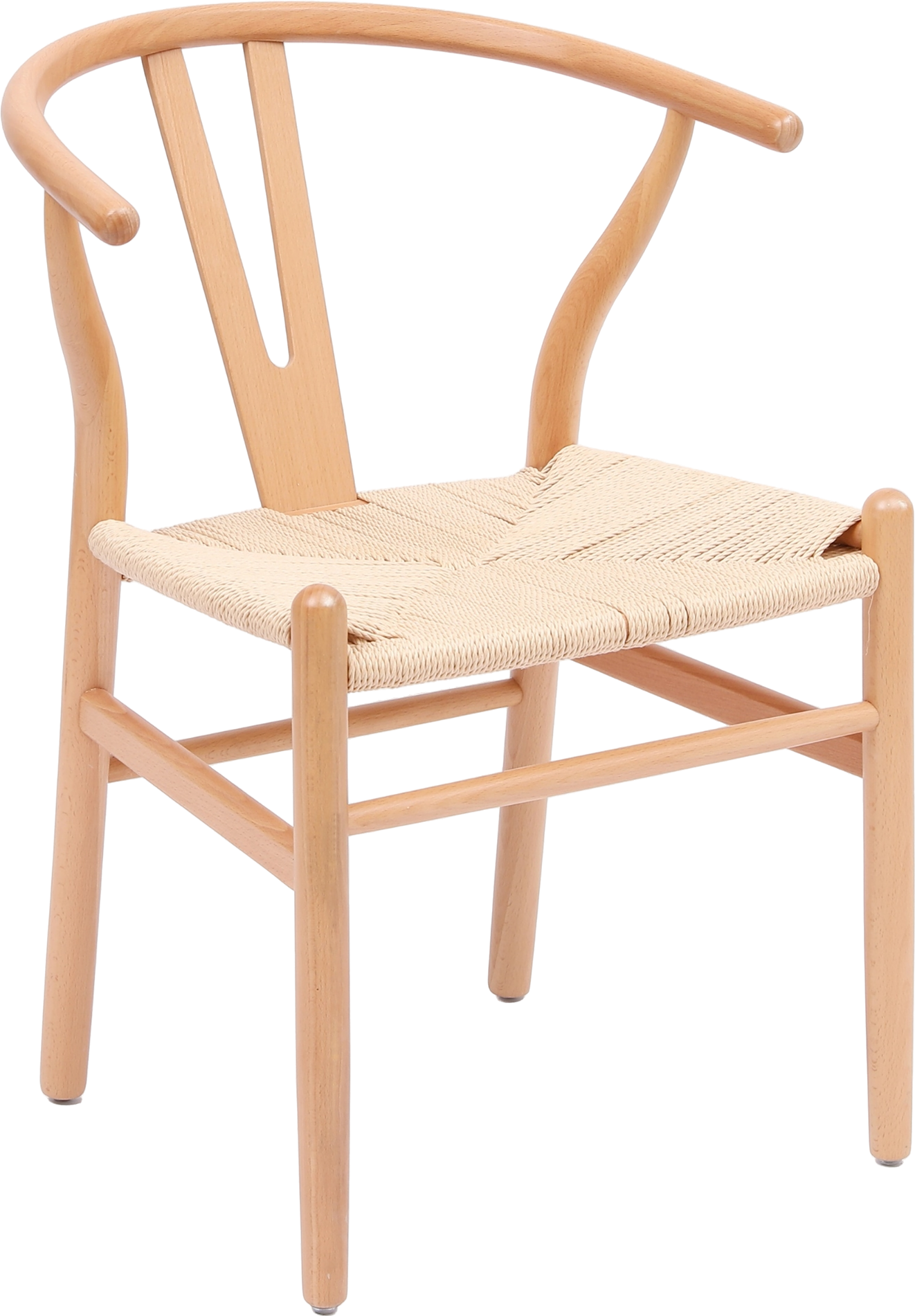Spisebordsstol Nordlys Furniture Rosario   Fsc-asketræ Med Brun Rebpolstring H75x45x48 Cm