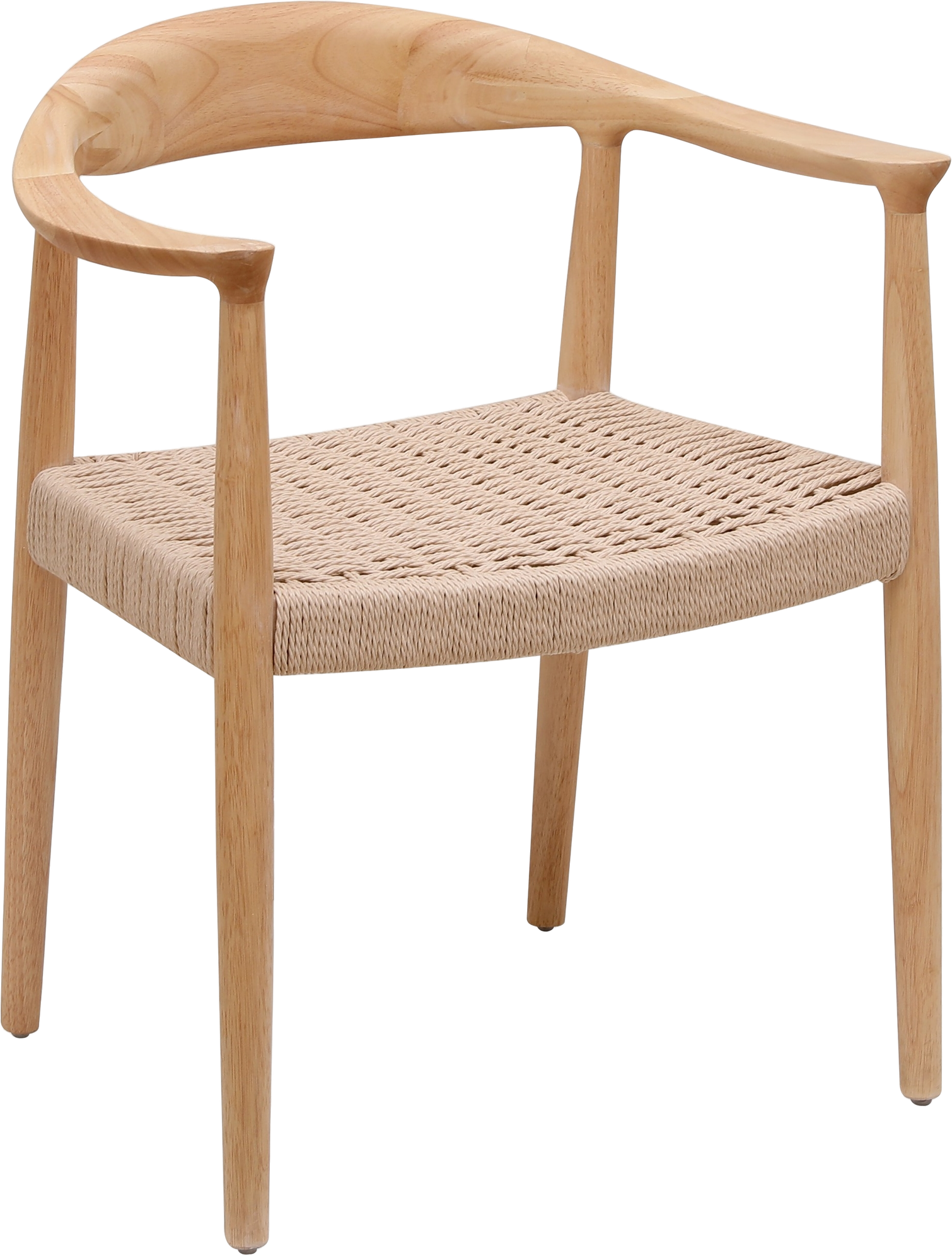 Spisebordsstol Nordlys Furniture Salta Fsc-ask Natur Med Flettet Rebsæde