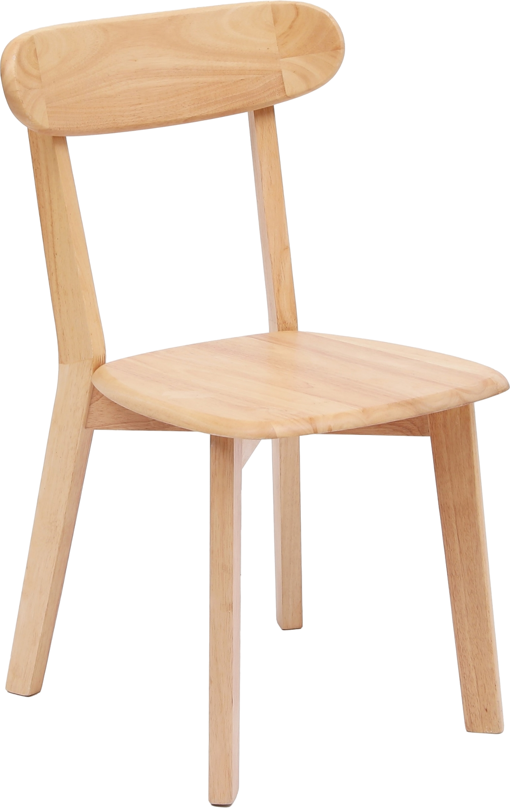 Spisebordsstol Nordlys Furniture Vitoria   Fsc-certificeret Asketræ Natur Med Bouclé-polstret Sæde  Skandinavisk Ergonomisk Design