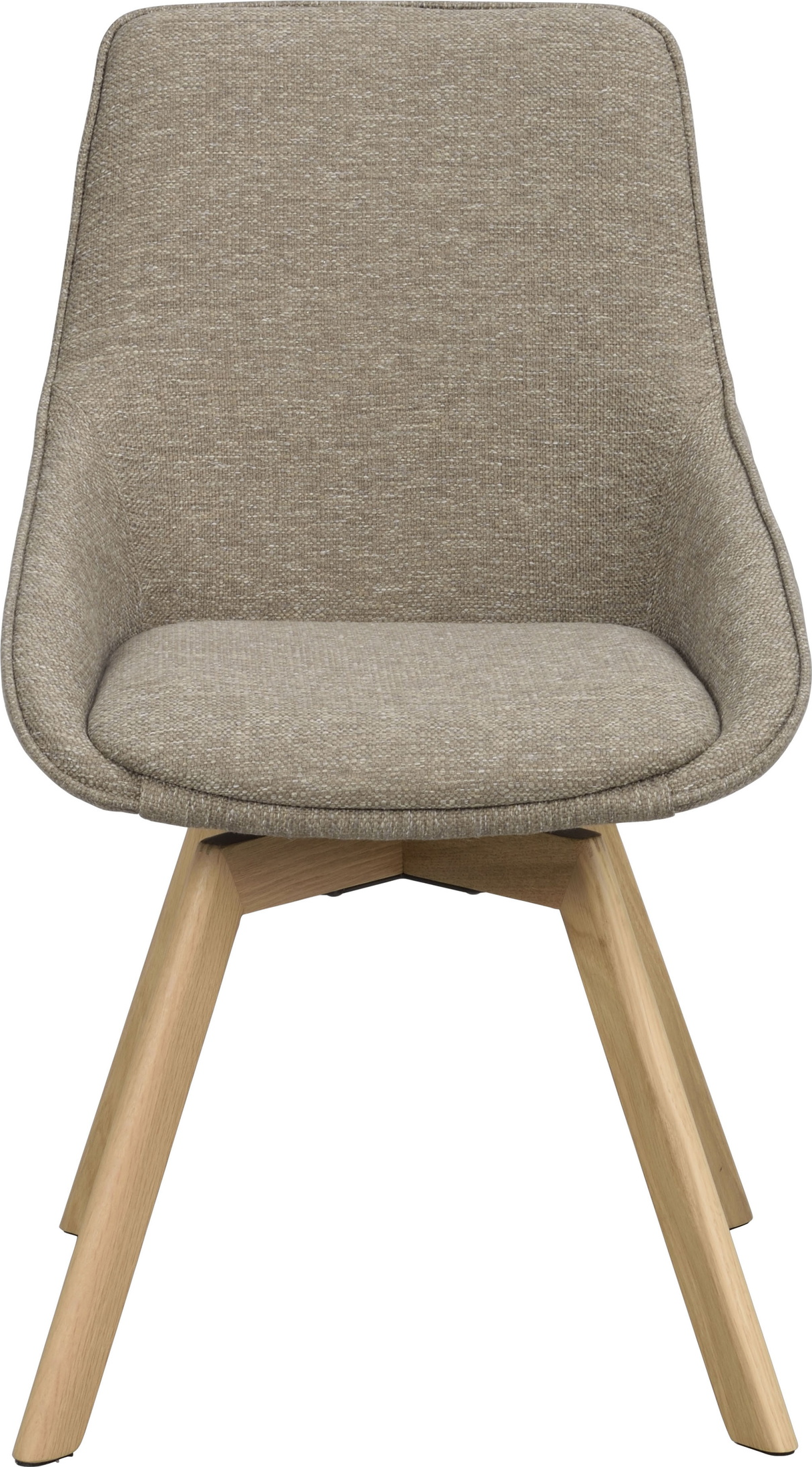 Drejelig Spisebordsstol i Mørk Beige - Rowico Alison