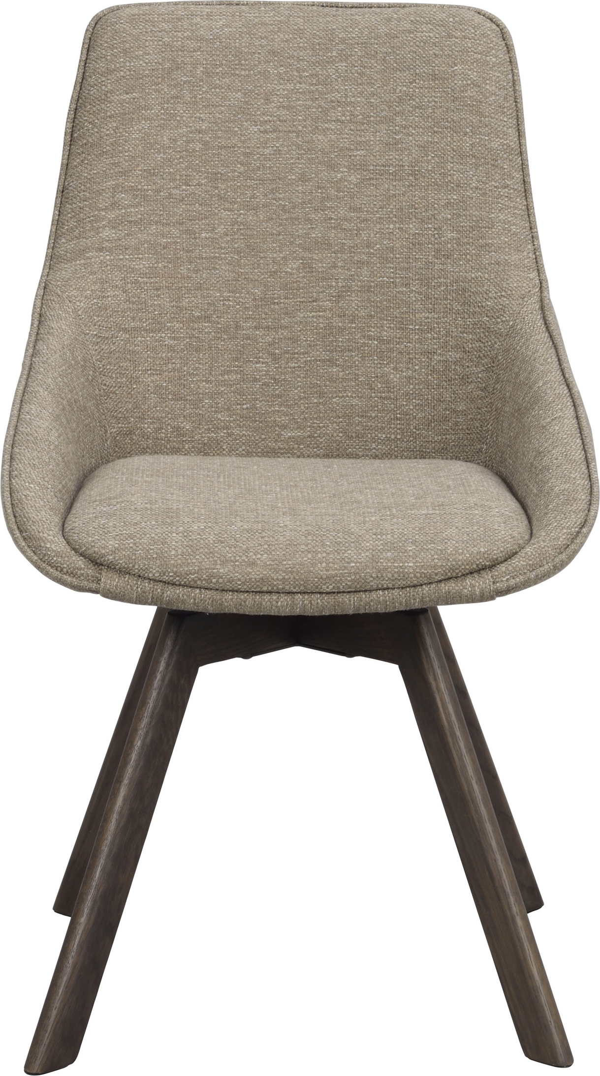 Spisebordsstol Rowico Alison - Mørk Beige med Drejefunktion