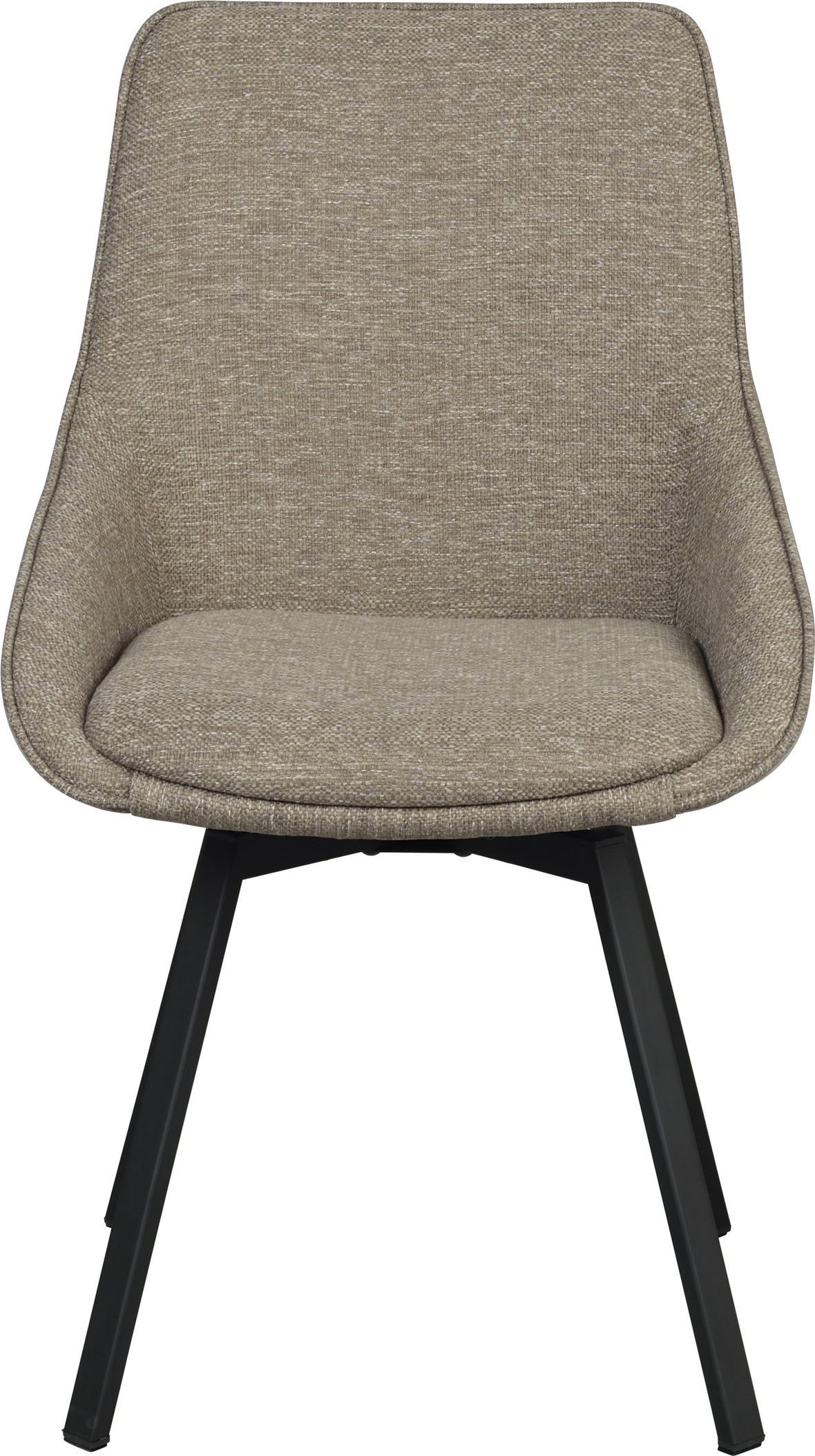 Spisebordsstol Rowico Alison - Mørk Beige med Drejefunktion