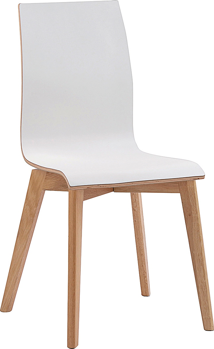 Spisebordsstol Rowico Gracy  -pak Hvid Højtrykslaminat   Lakeret Egetræ 89ã 48ã 50 Cm