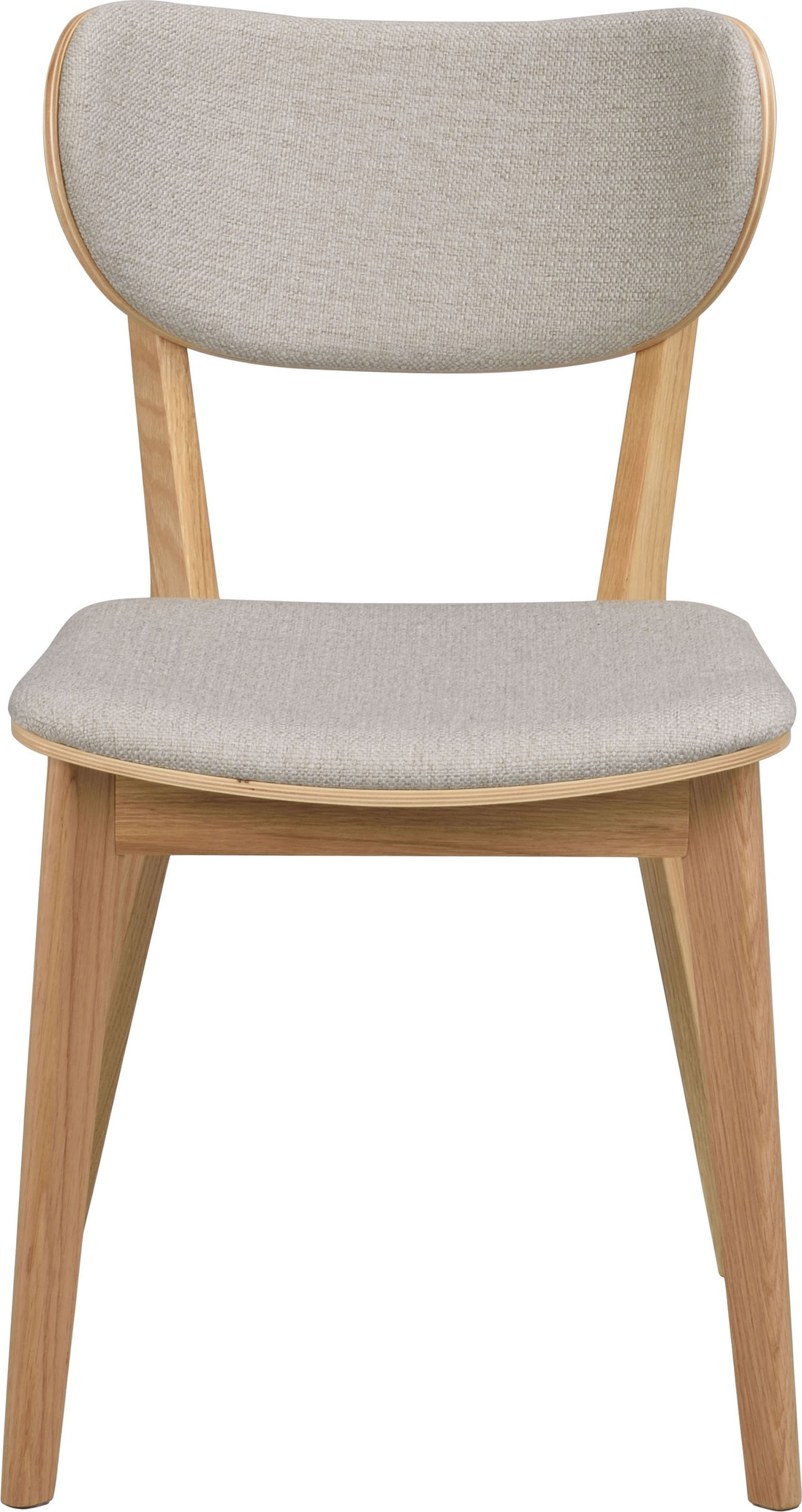 Spisebordsstol Rowico Kato Eg Gråbeige Fscâ  100    Skandinavisk Design Med Formbøjet Sæde Og Slidstærkt 100  Polypropylenstof