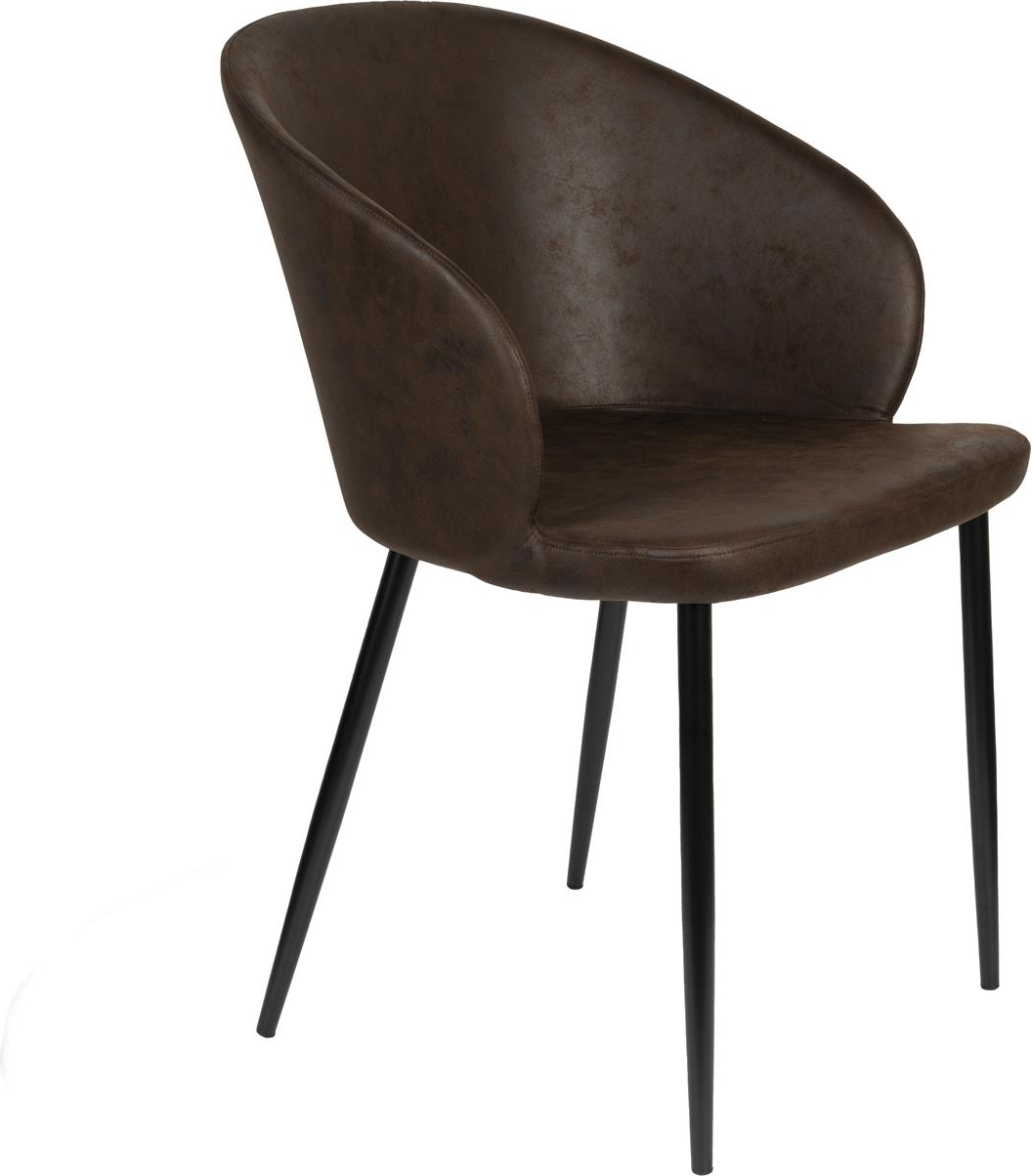 Elegant antracit spisebordsstol fra Studio White