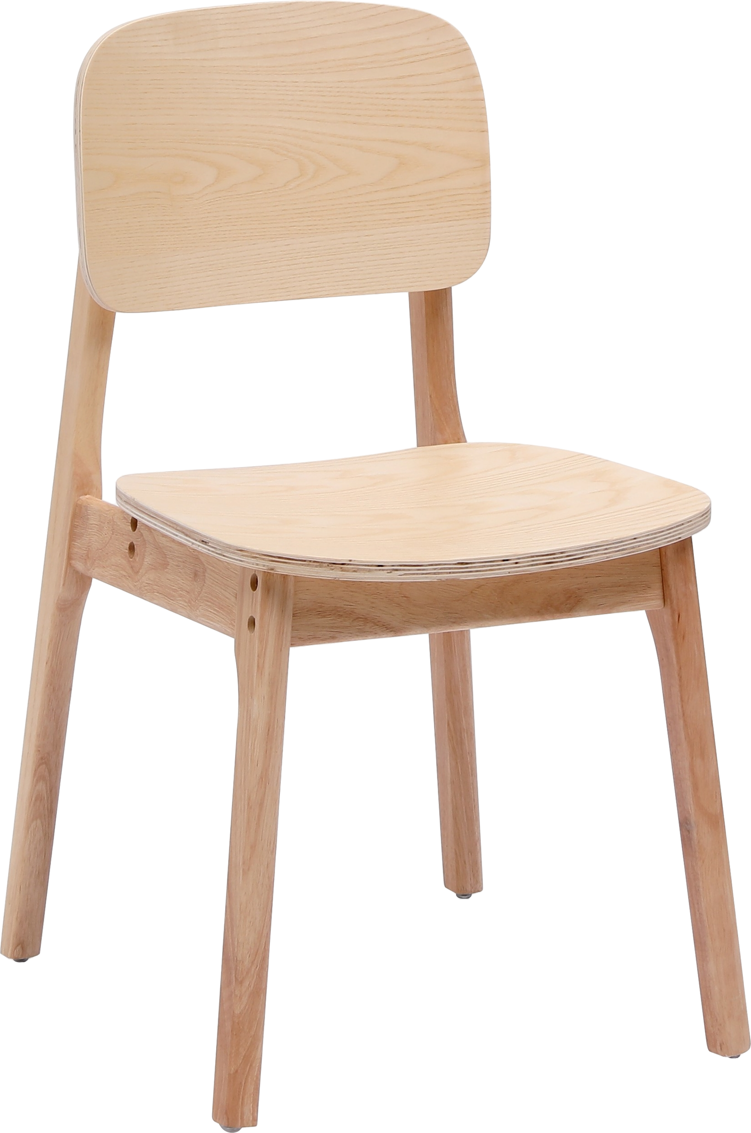 Elegant Spisebordsstol i FSC-certificeret Asketræ