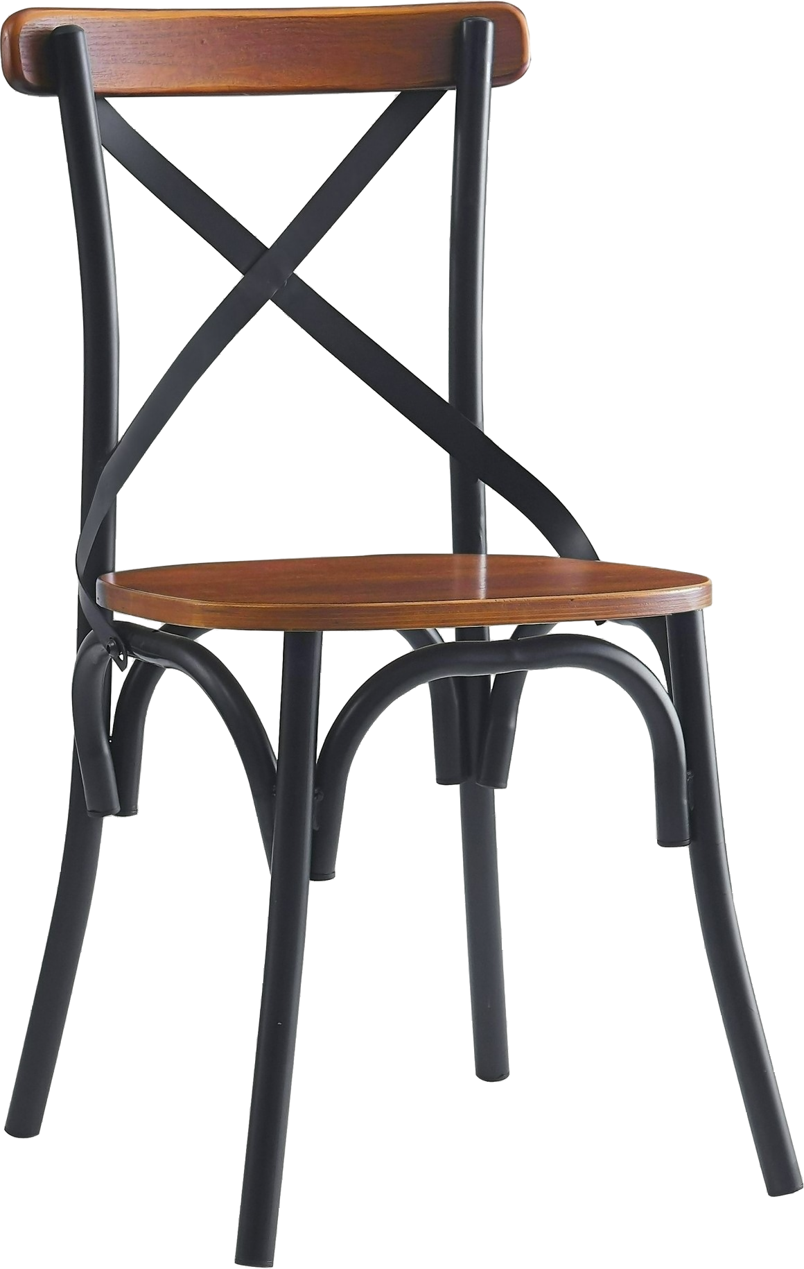 Spisebordsstol Spisestuestol Nordlys Furniture Howard   Fsc-certificeret Asketræ Natur  Sort Metalramme