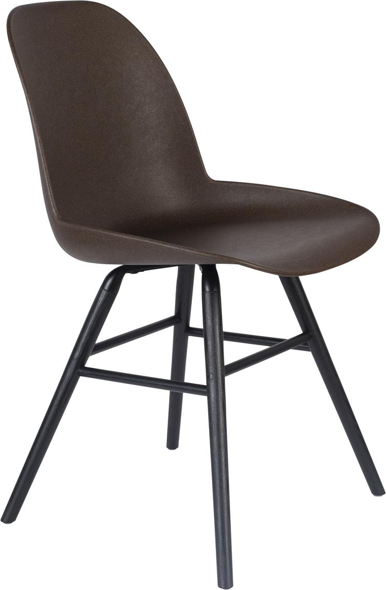 Spisebordsstol Zuiver Albert i Askegrå - Bæredygtig Design