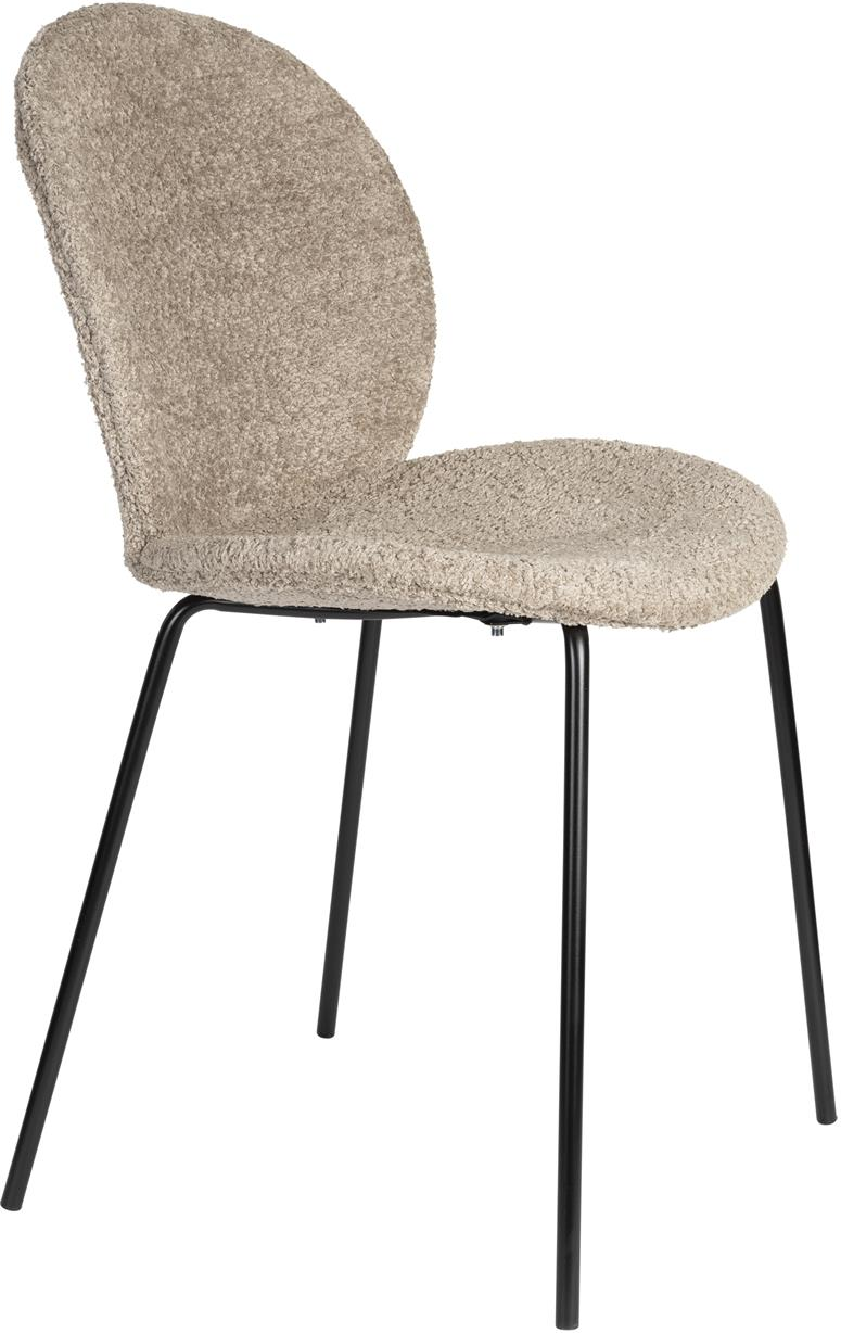 Minimalistisk Spisebordsstol i Stenlysgrå fra Zuiver