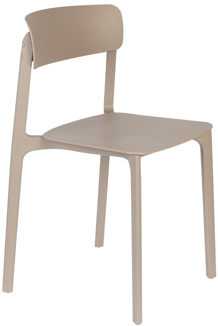 Spisebordsstol Clive i Stenlysgrå – Minimalistisk Design