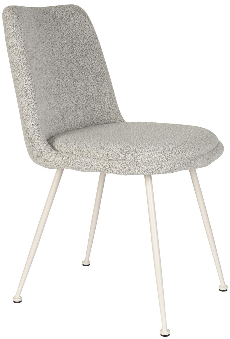 Elegant lysgrå spisebordsstol fra Studio White