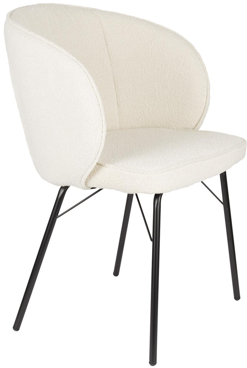Elegante Joa spisebordsstole i perlemor - Black Friday tilbud!