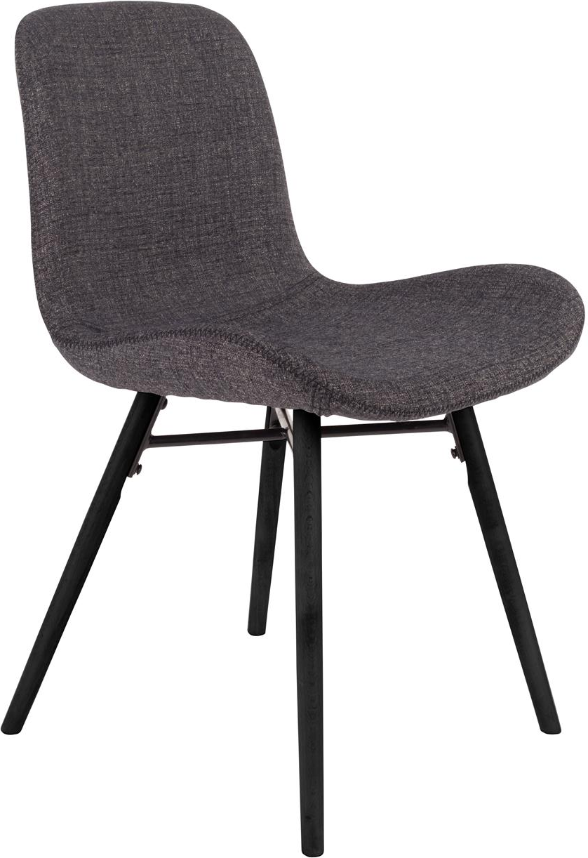 Elegant spisebordsstol i askegrå - Stil og komfort!
