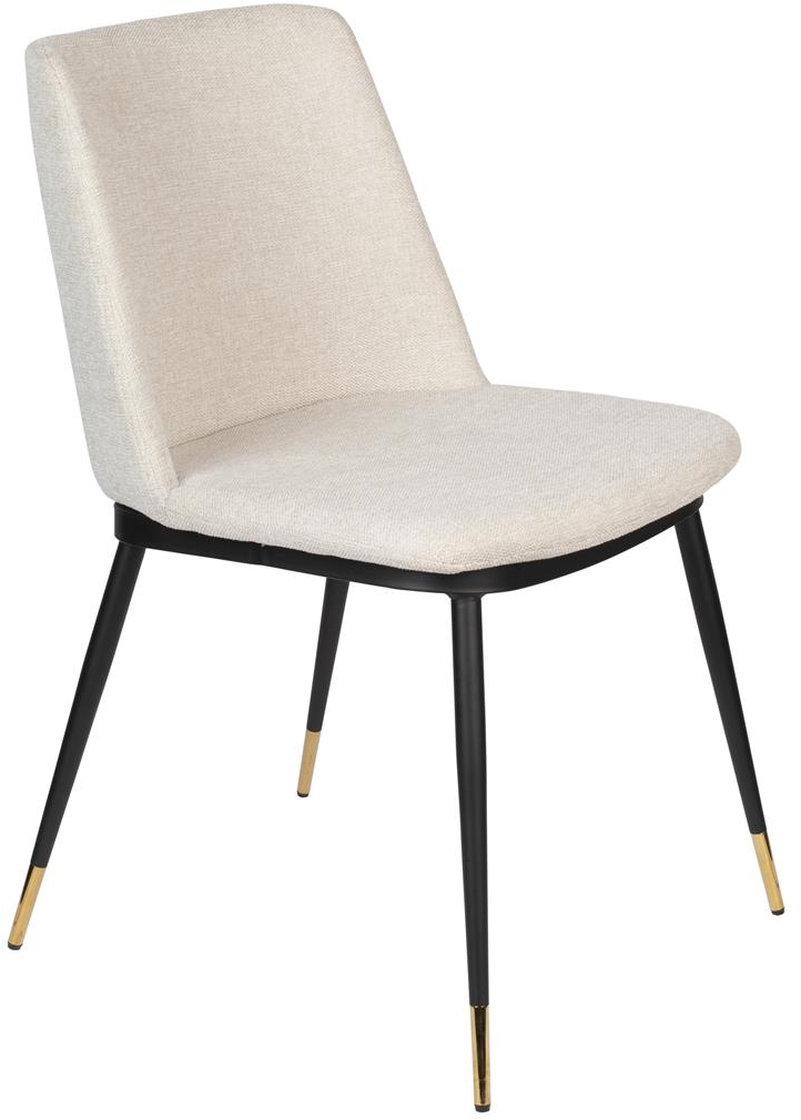 Luksuriøs lysgrå spisebordsstol fra Studio White