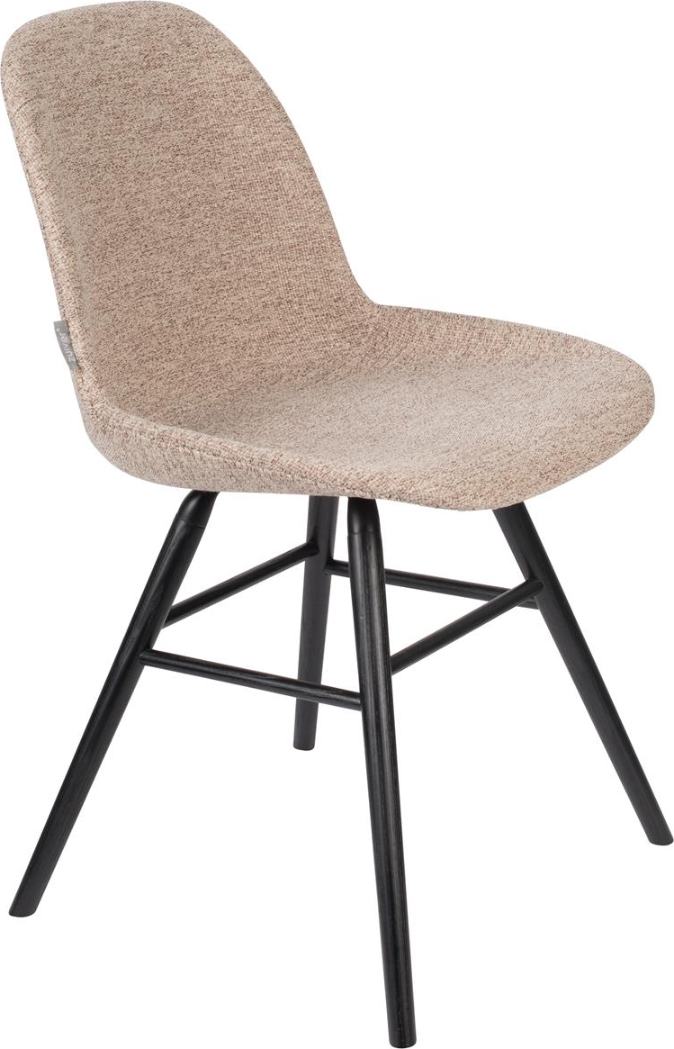 Elegant Zuiver Albert Spisebordsstol i Beige - Komfortabel Design