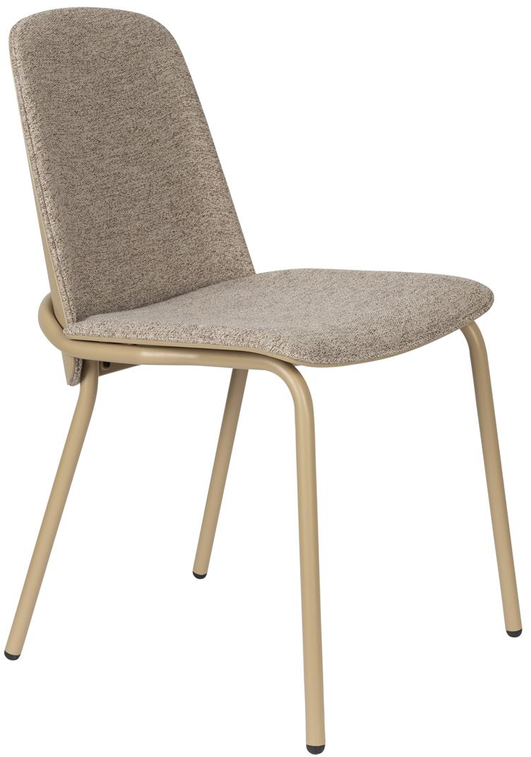 Elegant Zuiver Clip Spisebordsstol i Stengrå