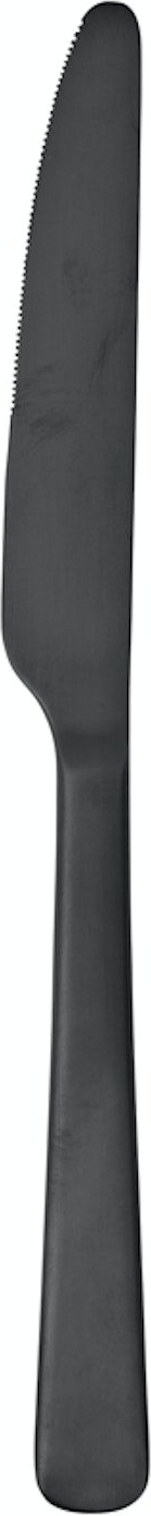 Elegant sort spisekniv i rustfrit stål fra Broste Copenhagen